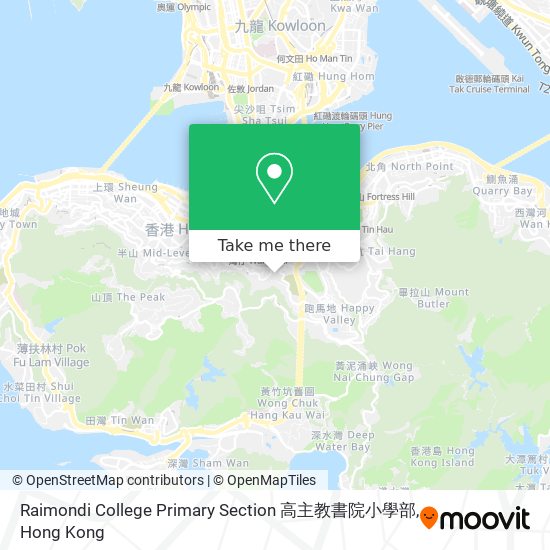 Raimondi College Primary Section 高主教書院小學部地圖