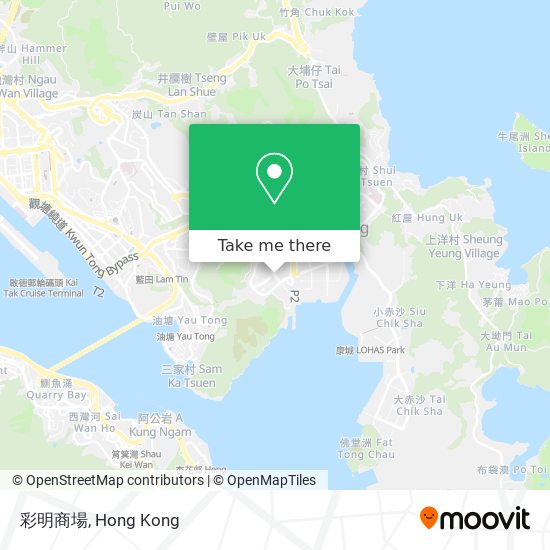 彩明商場 map