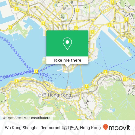Wu Kong Shanghai Restaurant 滬江飯店 map