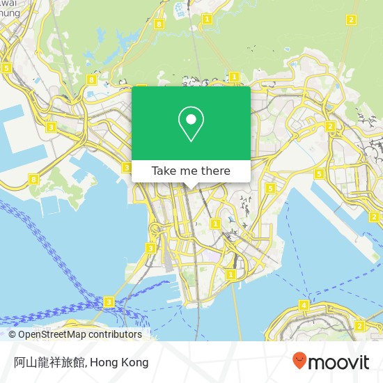 阿山龍祥旅館 map