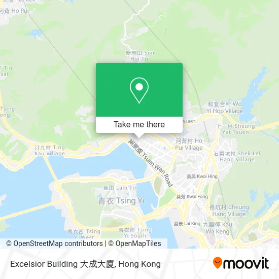 Excelsior Building 大成大廈 map