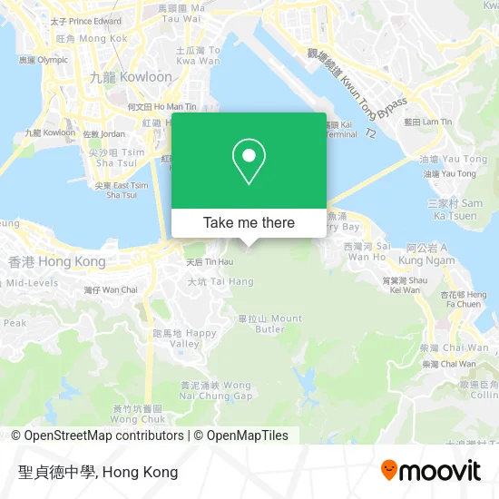 聖貞德中學地圖