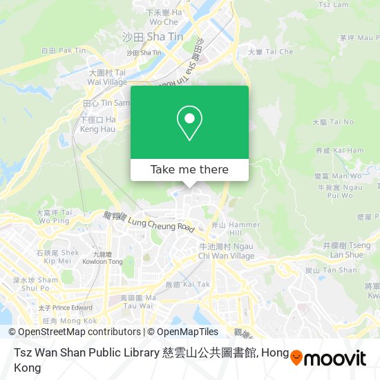 Tsz Wan Shan Public Library 慈雲山公共圖書館 map