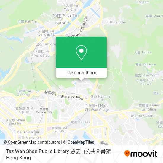Tsz Wan Shan Public Library 慈雲山公共圖書館 map