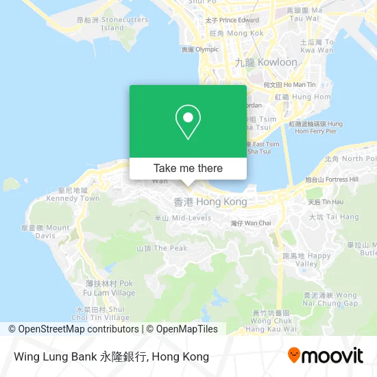 Wing Lung Bank 永隆銀行地圖