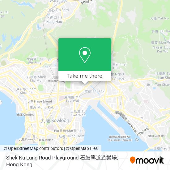 Shek Ku Lung Road Playground 石鼓壟道遊樂場 map