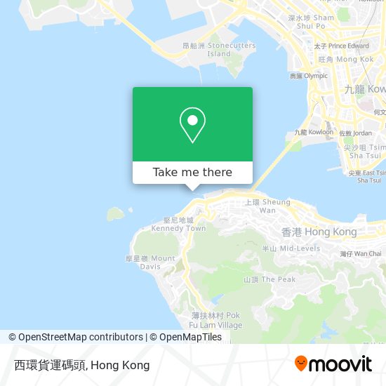 西環貨運碼頭地圖