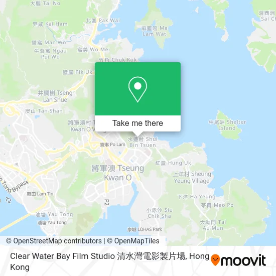 Clear Water Bay Film Studio 清水灣電影製片場 map