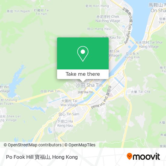 Po Fook Hill 寶福山 map