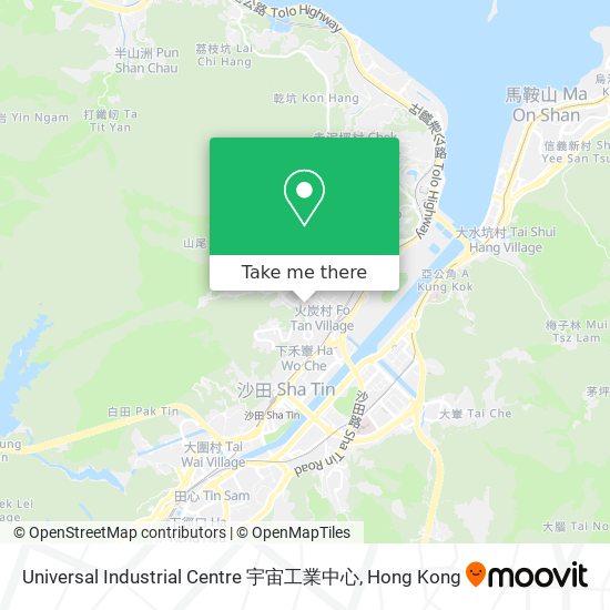 Universal Industrial Centre 宇宙工業中心 map