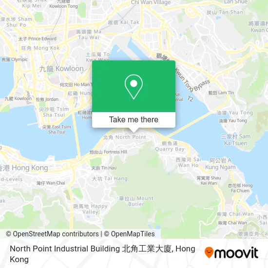 North Point Industrial Building 北角工業大廈 map