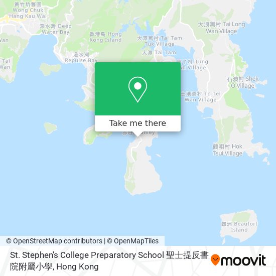 St. Stephen's College Preparatory School 聖士提反書院附屬小學 map