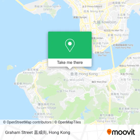 Graham Street 嘉咸街 map