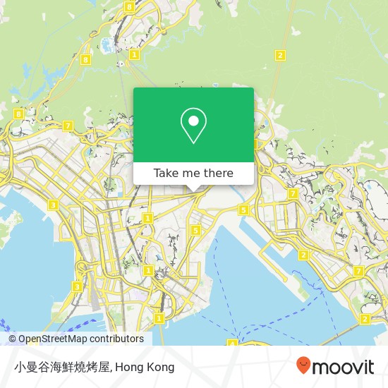 小曼谷海鮮燒烤屋 map