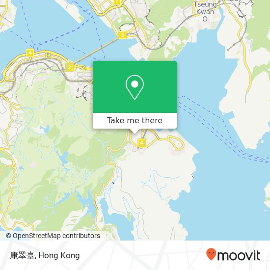 康翠臺 map
