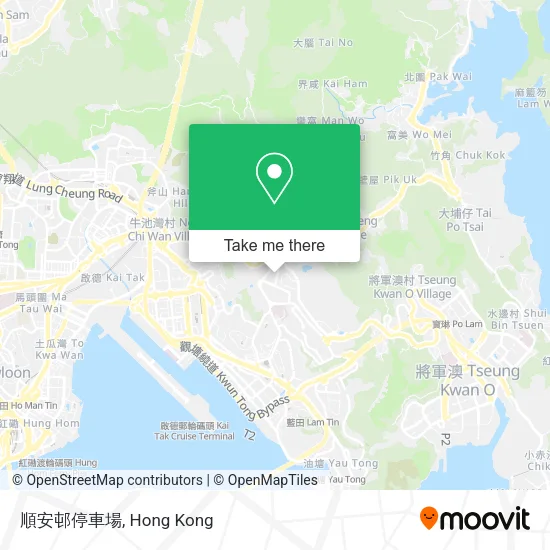 順安邨停車場地圖
