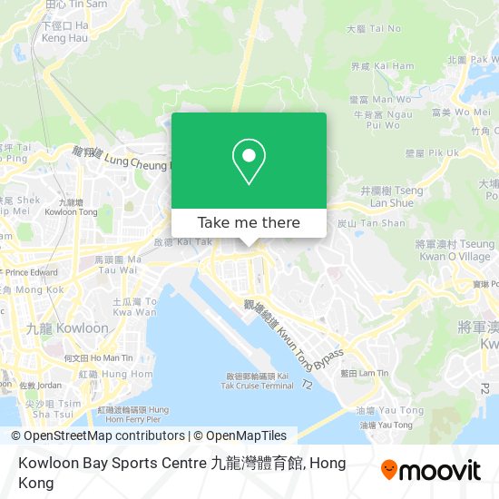 Kowloon Bay Sports Centre 九龍灣體育館 map