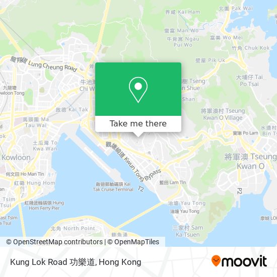 Kung Lok Road 功樂道 map