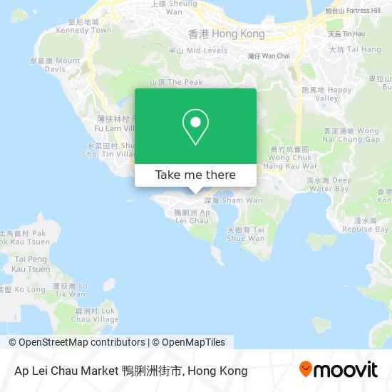 Ap Lei Chau Market 鴨脷洲街市 map