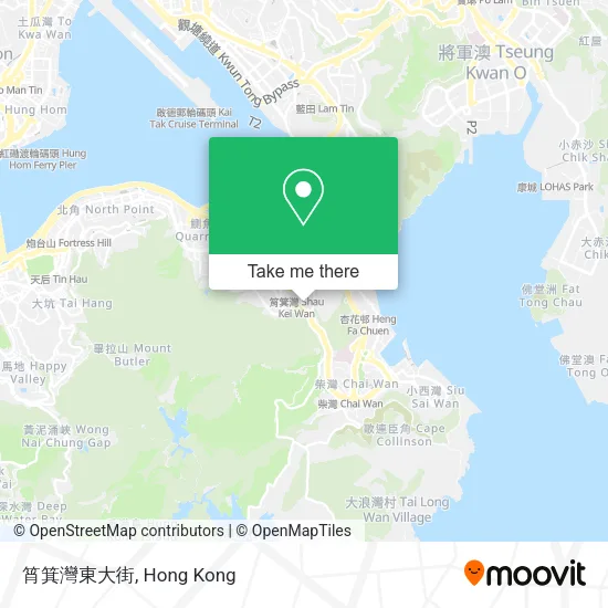 筲箕灣東大街 map