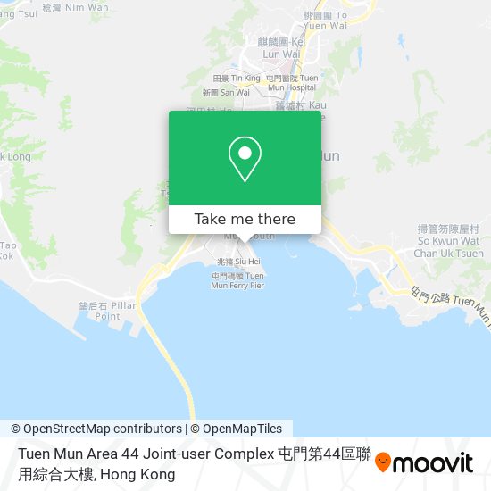 Tuen Mun Area 44 Joint-user Complex 屯門第44區聯用綜合大樓 map