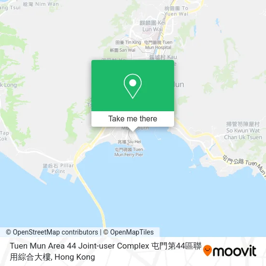 Tuen Mun Area 44 Joint-user Complex 屯門第44區聯用綜合大樓 map