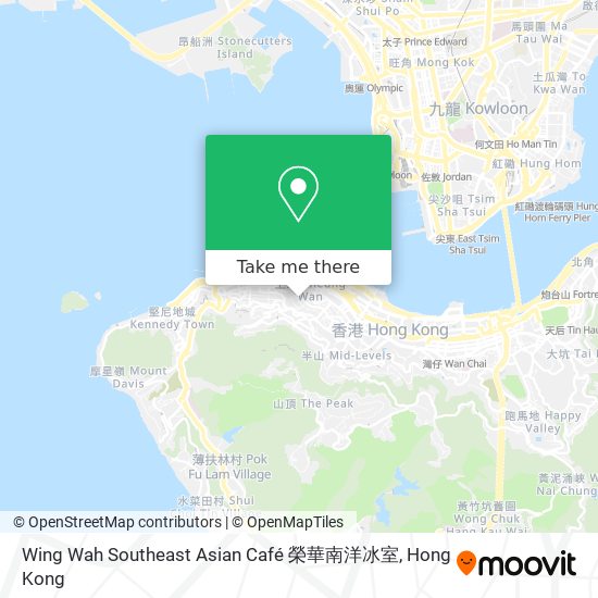 Wing Wah Southeast Asian Café 榮華南洋冰室 map