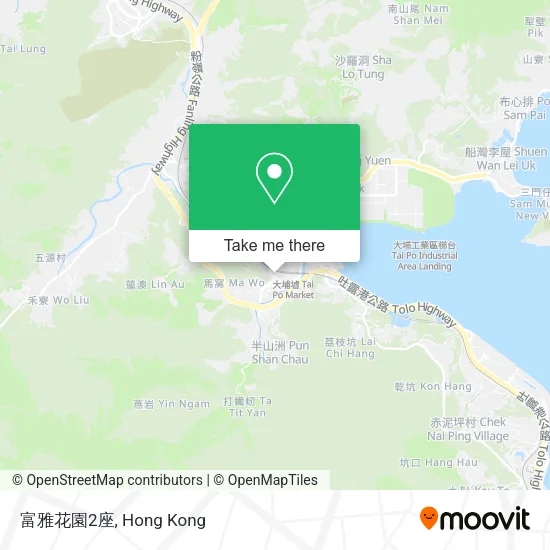 富雅花園2座 map