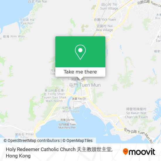 Holy Redeemer Catholic Church 天主教贖世主堂 map