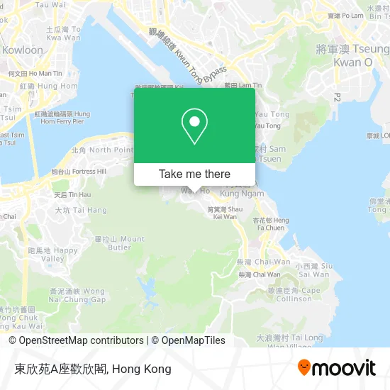 東欣苑A座歡欣閣 map