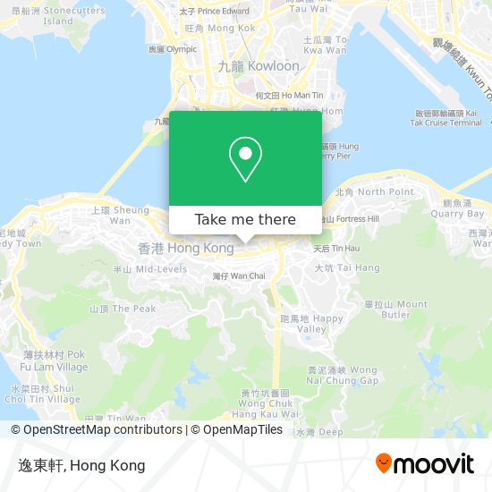 逸東軒 map