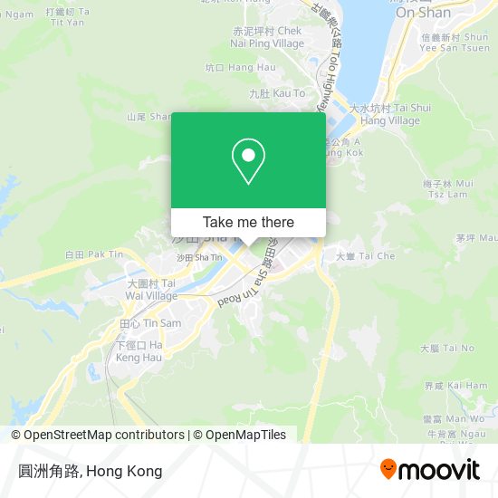 圓洲角路地圖