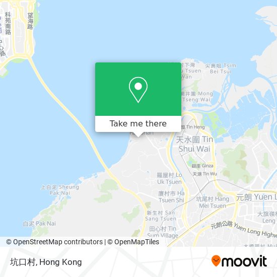 坑口村 map