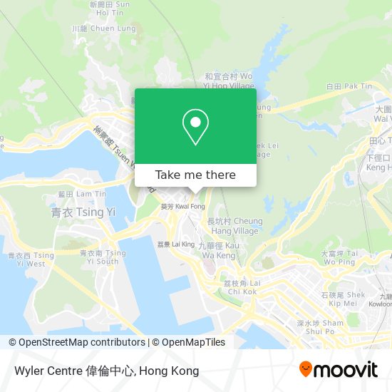 Wyler Centre 偉倫中心 map