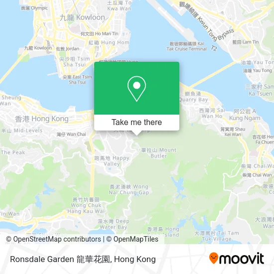 Ronsdale Garden 龍華花園 map