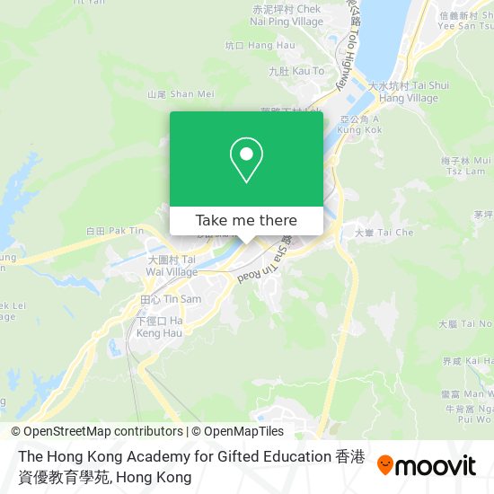 The Hong Kong Academy for Gifted Education 香港資優教育學苑 map