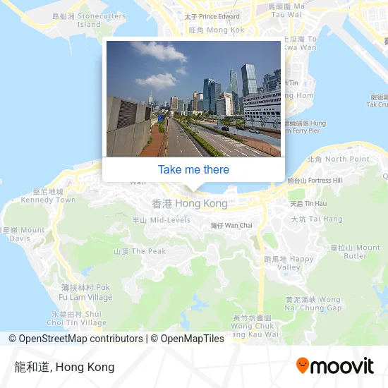 龍和道 map
