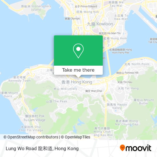 Lung Wo Road 龍和道 map