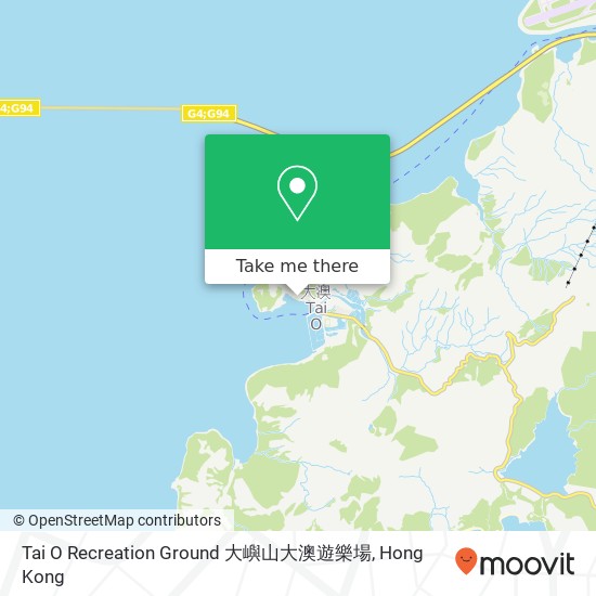 Tai O Recreation Ground 大嶼山大澳遊樂場 map