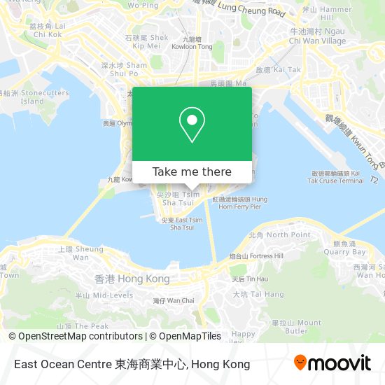 East Ocean Centre 東海商業中心 map