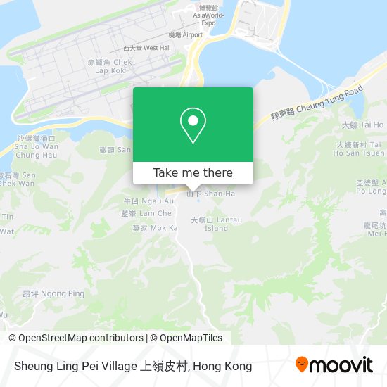 Sheung Ling Pei Village 上嶺皮村 map