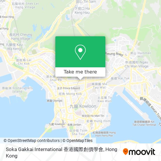 Soka Gakkai International 香港國際創價學會地圖