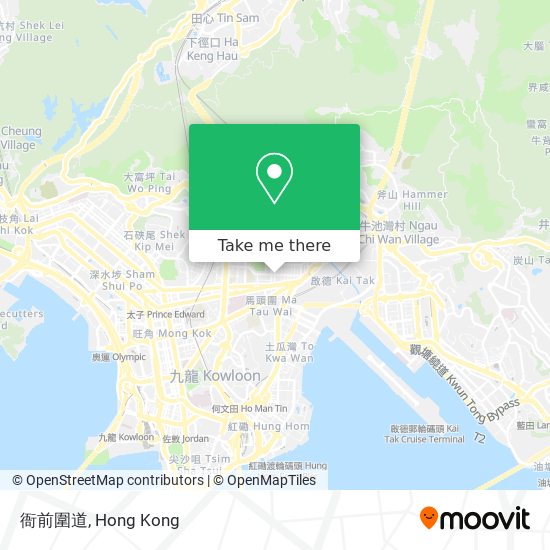 衙前圍道 map