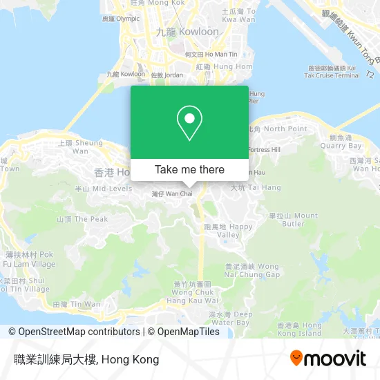 職業訓練局大樓地圖