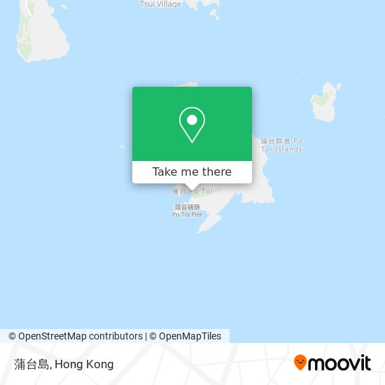蒲台島 map