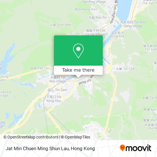 Jat Min Chuen Ming Shun Lau map