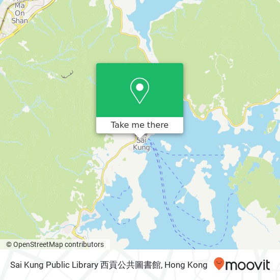 Sai Kung Public Library 西貢公共圖書館地圖