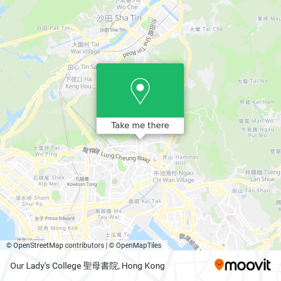 Our Lady's College 聖母書院 map