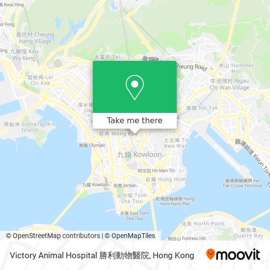 Victory Animal Hospital 勝利動物醫院地圖