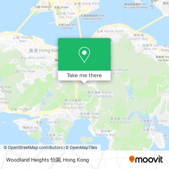 Woodland Heights 怡園 map